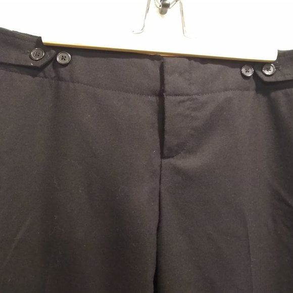 Gap Wool Ankle Trouser Black size 8 - Picture 3 of 9